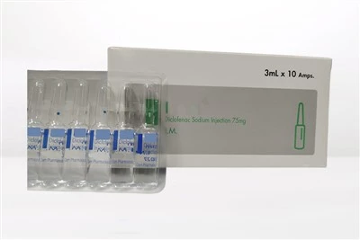 Diclofenaco sódico inyectable: antiinflamatorio