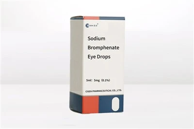 Gotas para los ojos de bromofenato de sodio